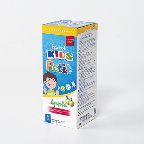 [ Chính Hãng] Siro Pactol Kids Petit tăng sức đề kháng, giúp trẻ tăng cân nhập khẩu chính hãng Tây Ban Nha 150ml