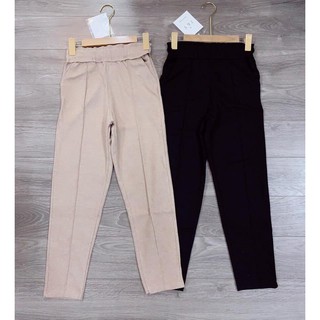 QUẦN BAGGY DẠ GÂN GIỮ CẠP CHUN