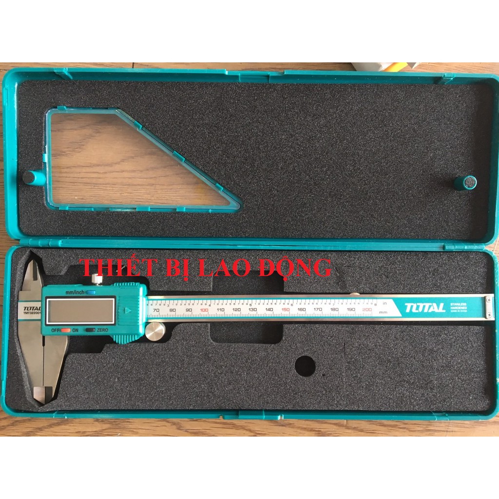 TMT322001 TOTAL 0-200MM THƯỚC CẶP ĐIỆN TỬ
