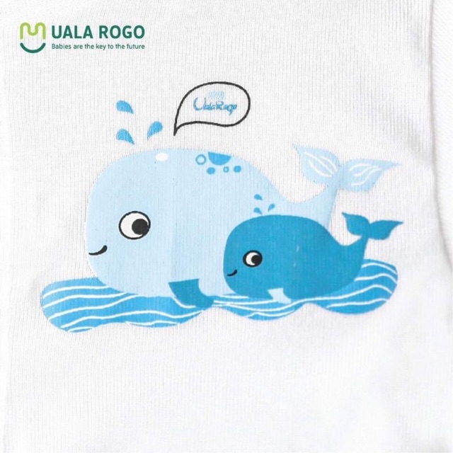 Set sơ sinh Ualarogo gồm quần áo nón bao tay chân cùng tông