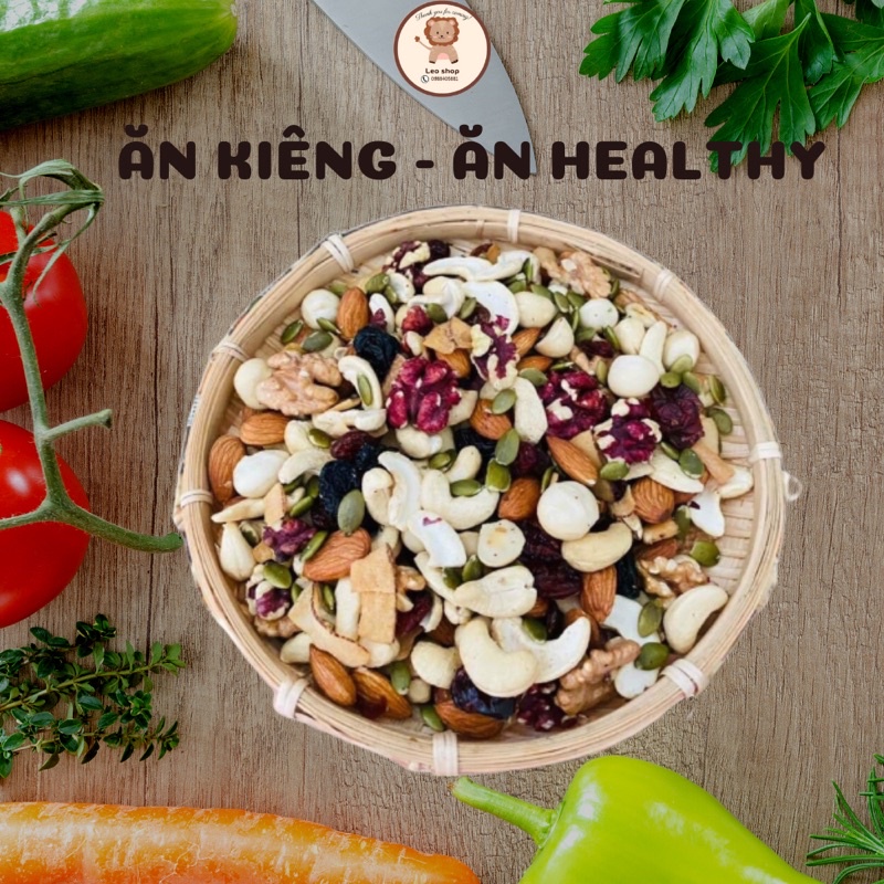 Granola siêu hạt nướng Mật Ong siêu chất lượng hỗ trợ ăn kiêng