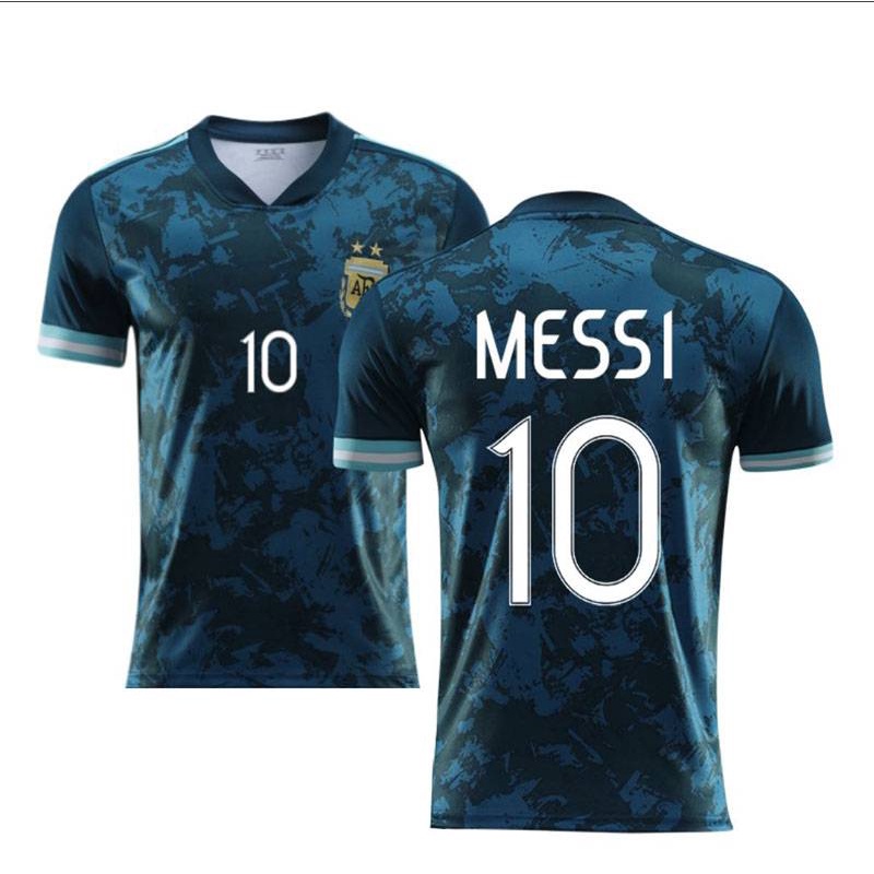 Áo Thun Bóng Đá NP2 2021 Argentina Đội Messi Dybala Otamendi
