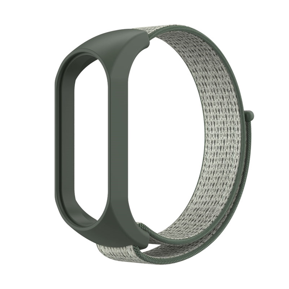 Dây Đeo Đồng Hồ Thể Thao Bằng Nilon Mềm Khóa Dán Cho Xiaomi Mi Band 7 & 6 & 5 Miband 7/6/5