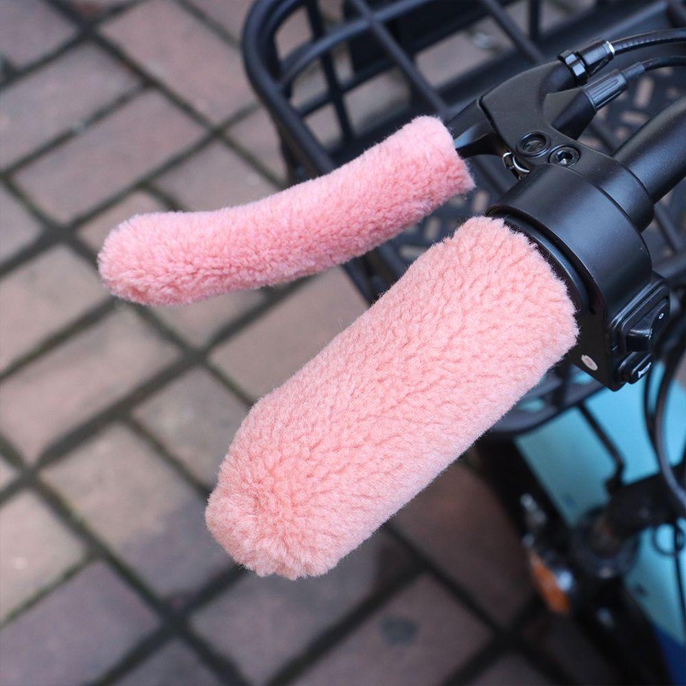 MUVAKO Set 2 Vỏ Bọc Tay Lái Xe Máy Giữ Ấm Mùa Đông