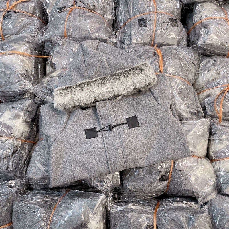 ÁO DẠ MŨ CỔ LÔNG CHO NỮ | BigBuy360 - bigbuy360.vn