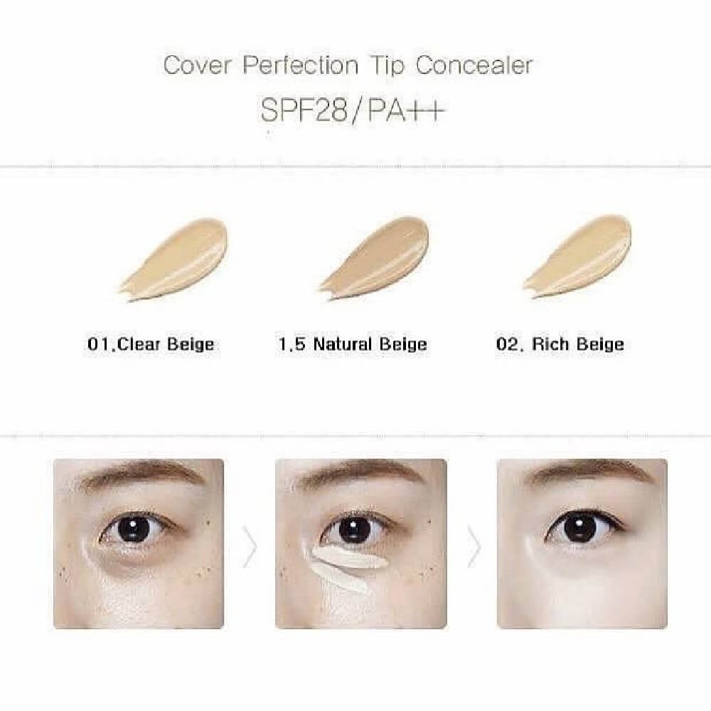 Kem Che Khuyết Điểm The Saem Cover Perfection Tip Concealer 6.5ml | BigBuy360 - bigbuy360.vn