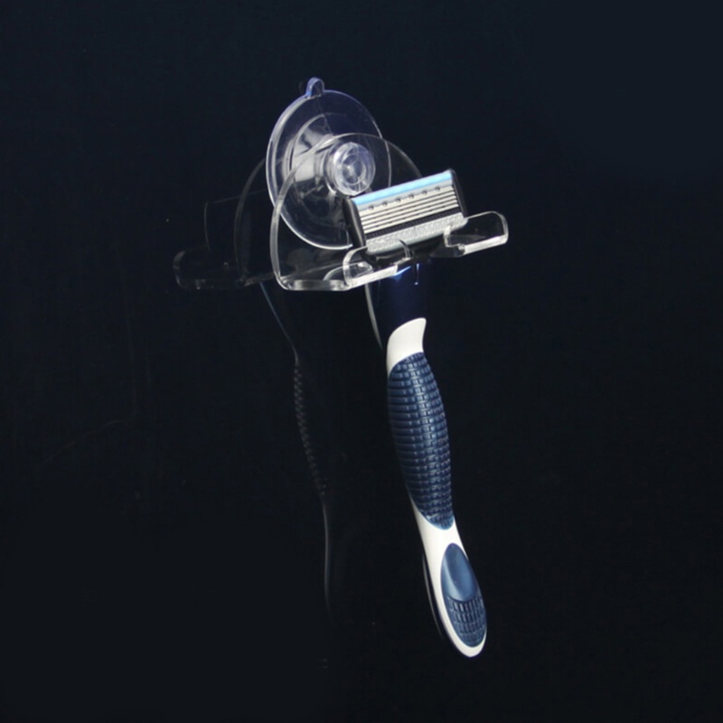 Giá Đỡ Dao Cạo Râu Tự Dính Chống Thấm Nước Không Cần Khoan Tiện Dụng Cho Phòng Tắm / Nhà Bếp