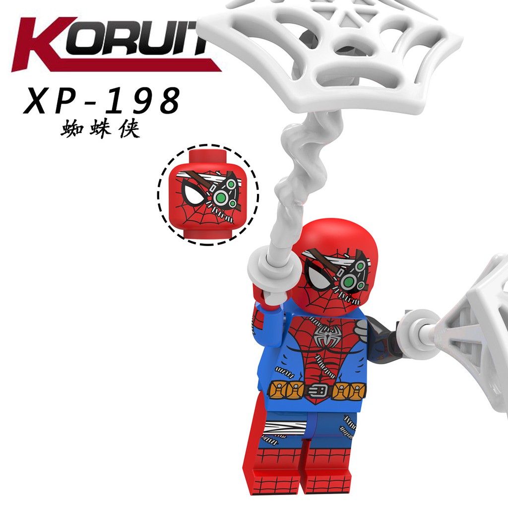 Minifigures Spider Man Lắp Ráp Các Mẫu Nhân Vật Người Nhện Trong Phim SPIDER MAN FAR FROM HOME KT1027