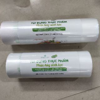 Cuộn túi nilon đựng thực phẩm tự phân hủy