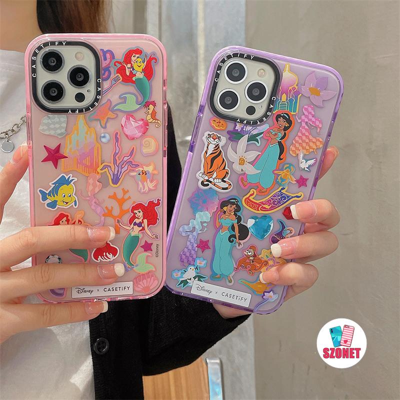 Ốp Điện Thoại TPU Chống Sốc Hình Công Chúa Hoạt Hình Cho iPhone 14 13 12 11 Pro Max Mini XS XR X 8 7 6 6S + SE 2020