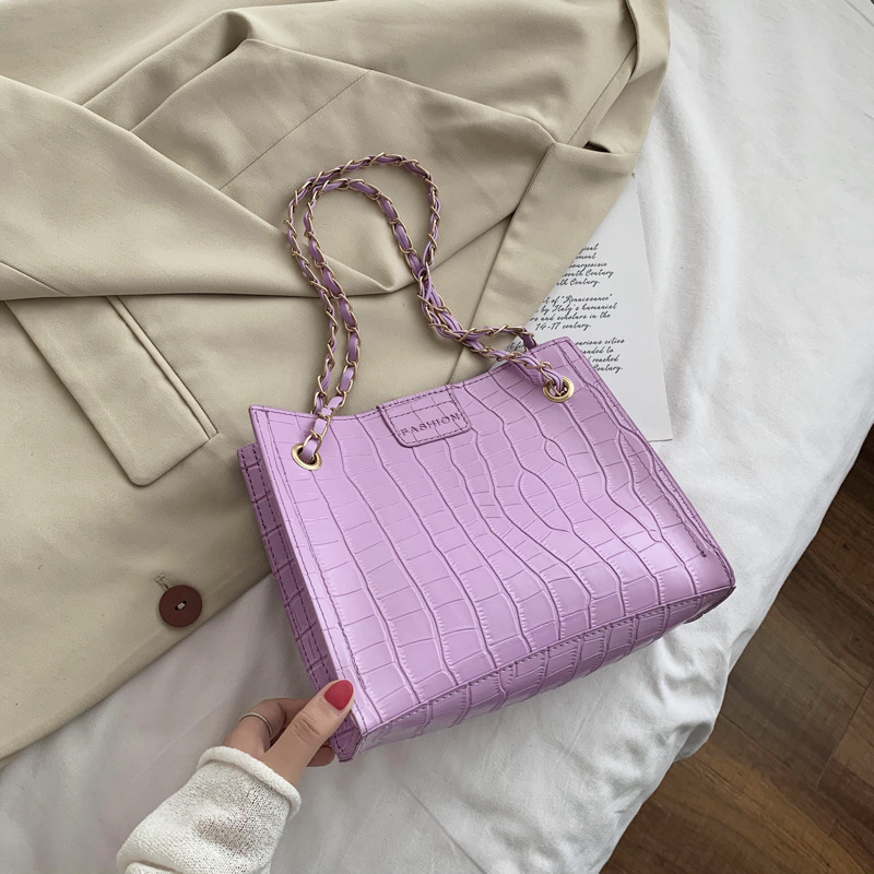 Túi Đeo Vai IELGY Họa Tiết Hình Thoi Dễ Phối Đồ Cho Nữ