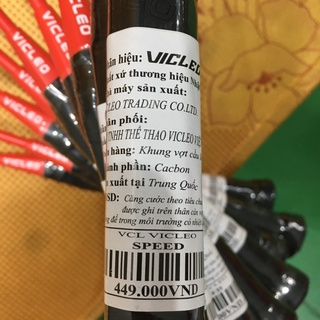 Vợt cầu lông Vicleo khung cacbon siêu bền, siêu rẻ