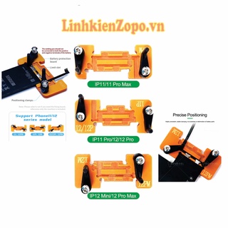 Bộ 3 đế kẹp cổ hàn cell pin