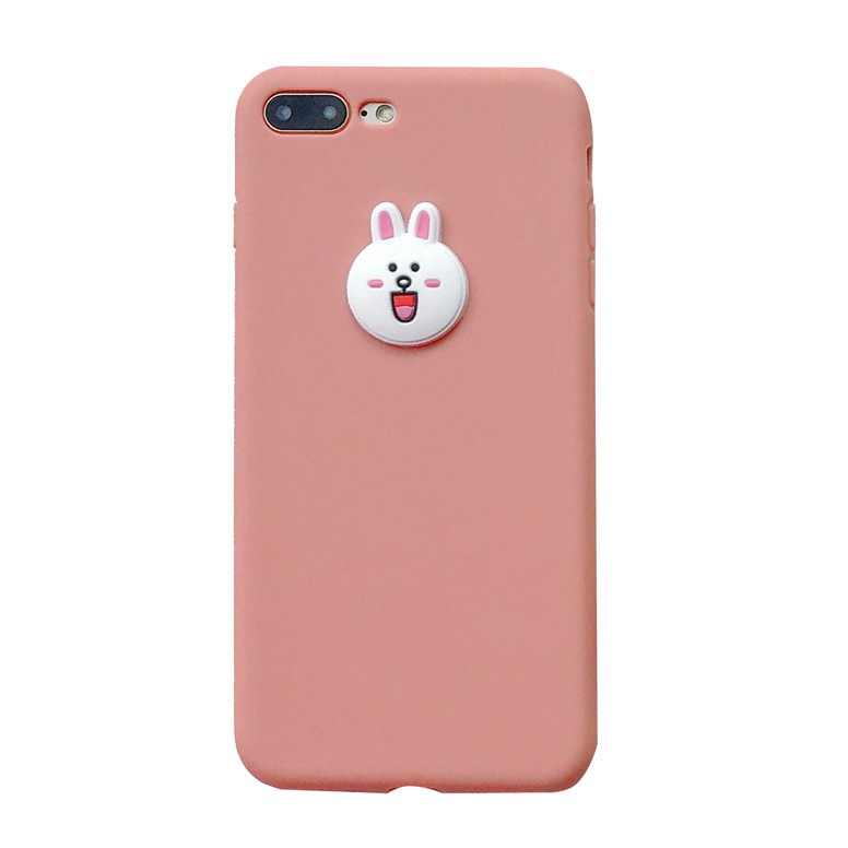 Ốp điện thoại TPU mềm mặt hình hoạt hình cho IPHONE 12 mini 11 pro max 5 5s 6 6s 7 8 plus x xs max xr