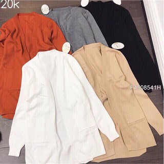 Áo khoác len Cardigan form dài hàng nhập QC !