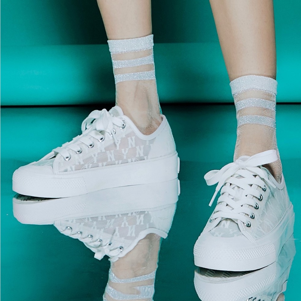 GIÀY MLB PLAYBALL MONO MESH NEW YORK YANKEES WHITE