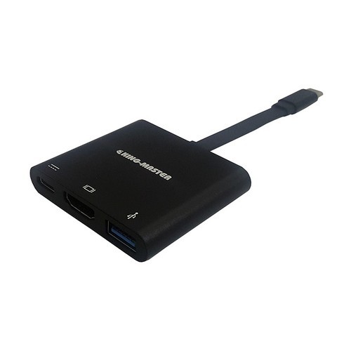 CÁP CHUYỂN TỪ TYPE-C TO HDMI + USB 3.0 + PD KM KY-V125B