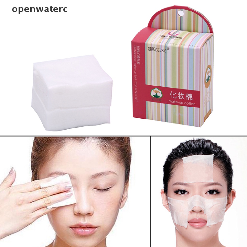 Set 100 Bông Tẩy Trang Cotton Không Xơ Vải Tiện Dụng