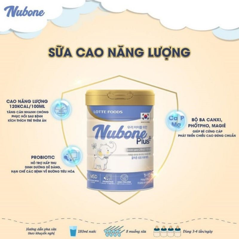 Sữa Nubone Plus+ 750gr (Date 11/2023)