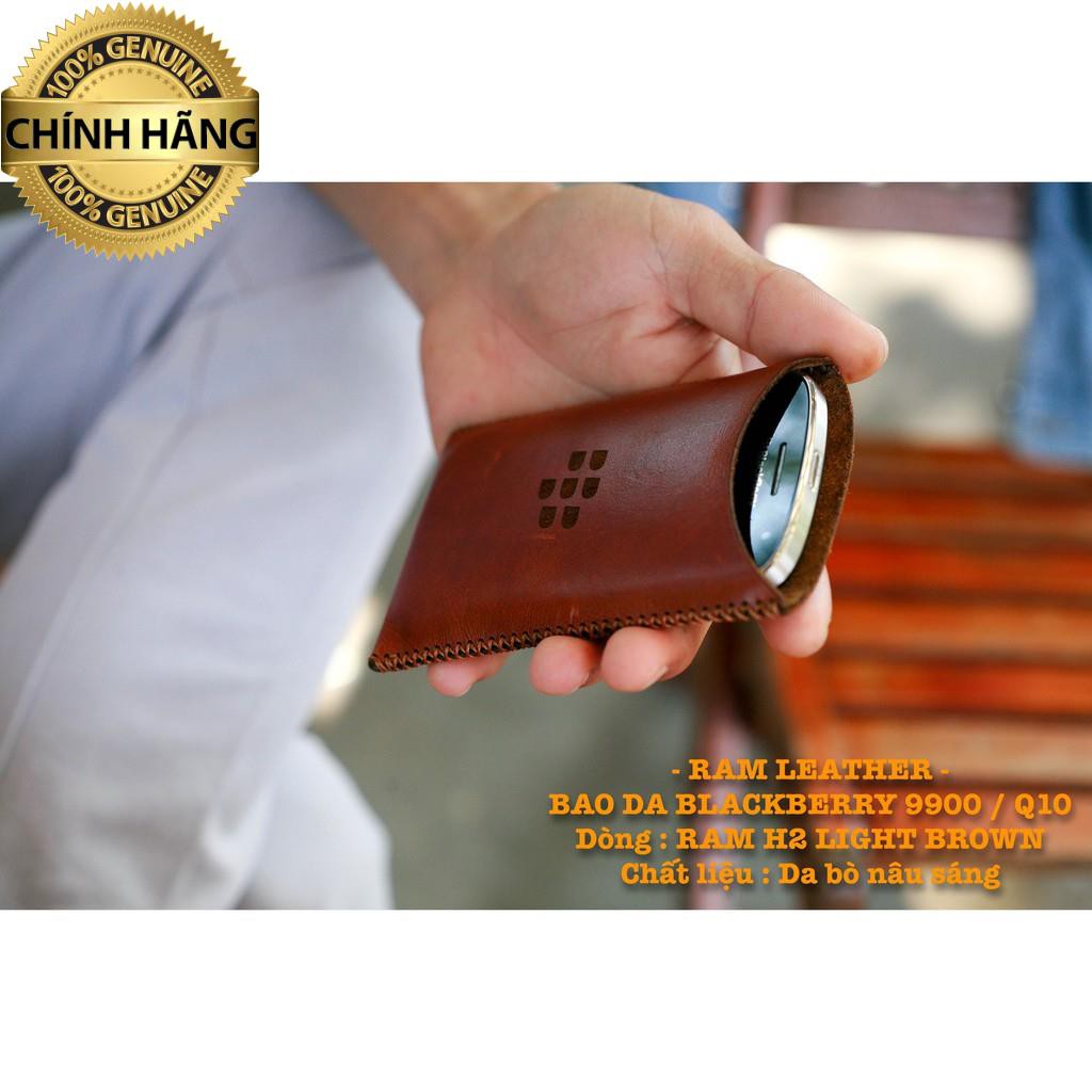 Bao da điện thoại da bò RAM H2 cho Blackberry Q10 – 9900 .