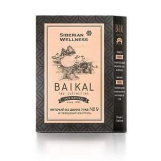 Trà thảo mộc Baikal tea collection. Herbal tea №9 Siberi tốt cho người có chỉ số đường huyết cao