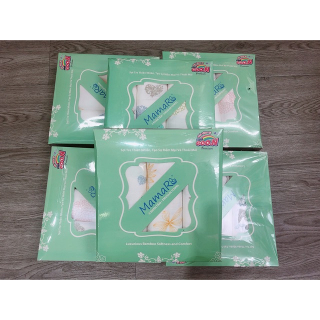 Hộp 3 khăn Mamaru