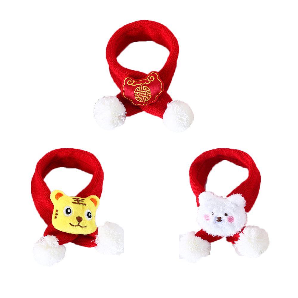 Khăn Choàng Mềm Mại Ấm Áp Mừng Năm Mới Dành Cho Thú Cưng LAYOR1