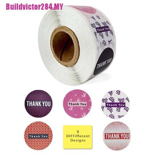 Cuộn 500 Miếng Dán Chữ Thank You