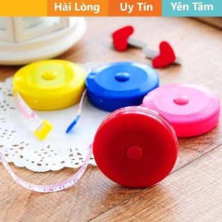 Thước cuộn 150cm hộp tròn ( Màu giao ngẫu nhiên )