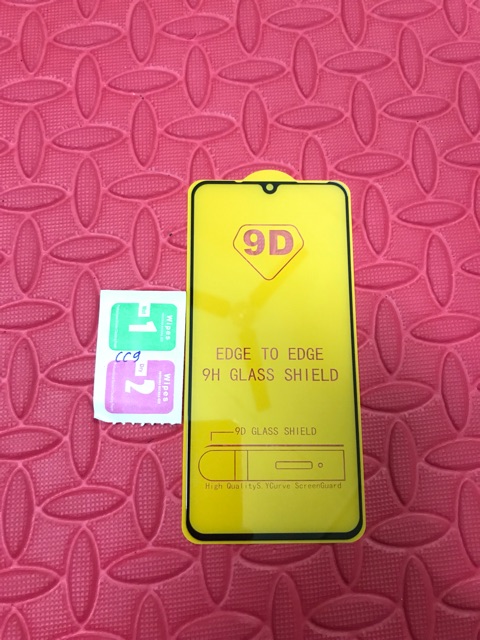 [Giá rẻ nhất] Xiaomi Mi CC9 / cc9e - Kính Cường Lực 9D Full Màn Hình