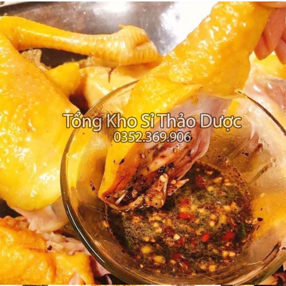 Nguyên liệu gà ủ muối hoa tiêu (Gia vị gà ủ muối xuyên tiêu, set dùng cho con gà 1-2kg)