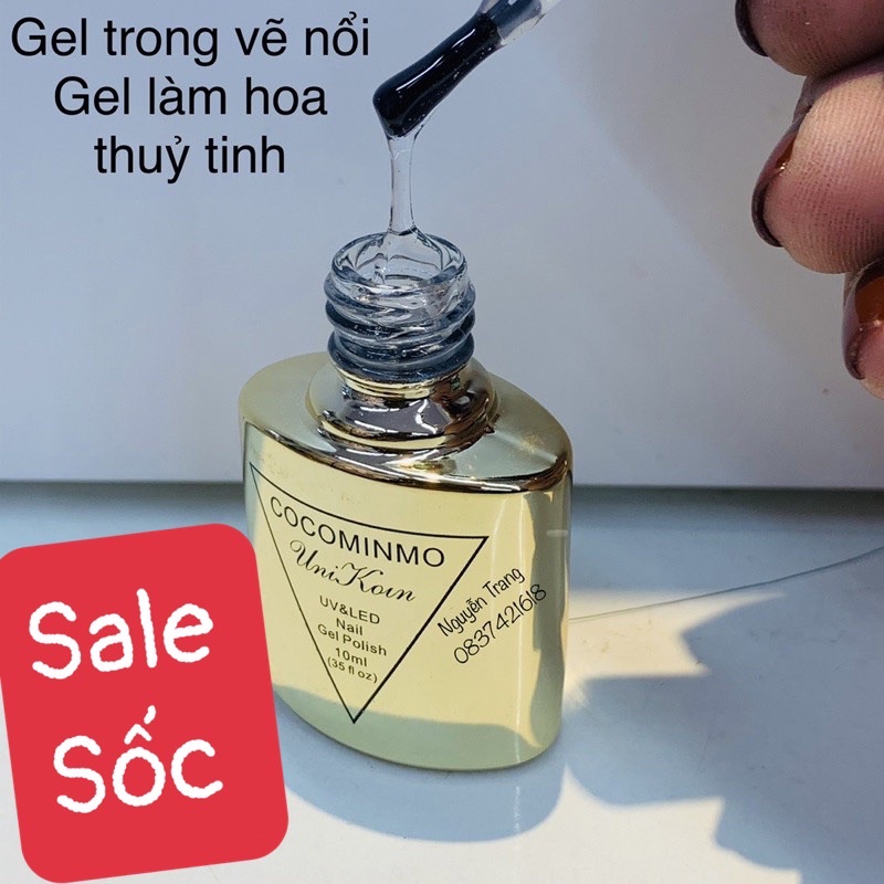 Top giọt sương cocomino - gel tạo giọt nước