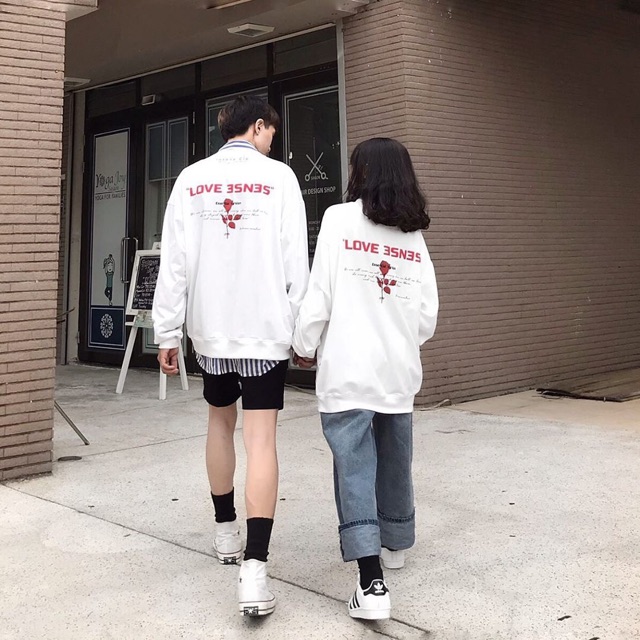 Áo dài tay dáng rộng - LOVE ESNES insane.clo