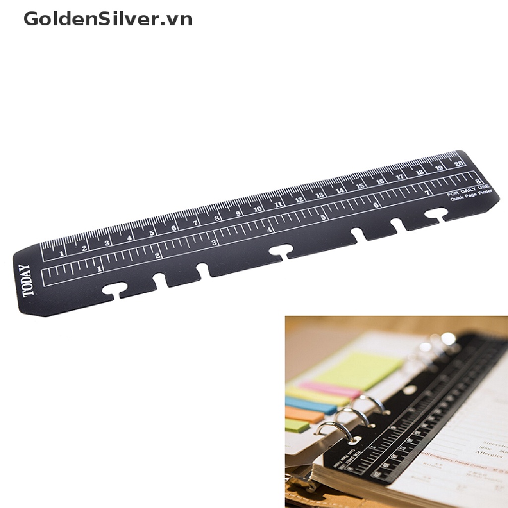 Thước Đo Dạng Xoắn A5 A6 A7 6 Lỗ Tiện Dụng Cho Học Sinh