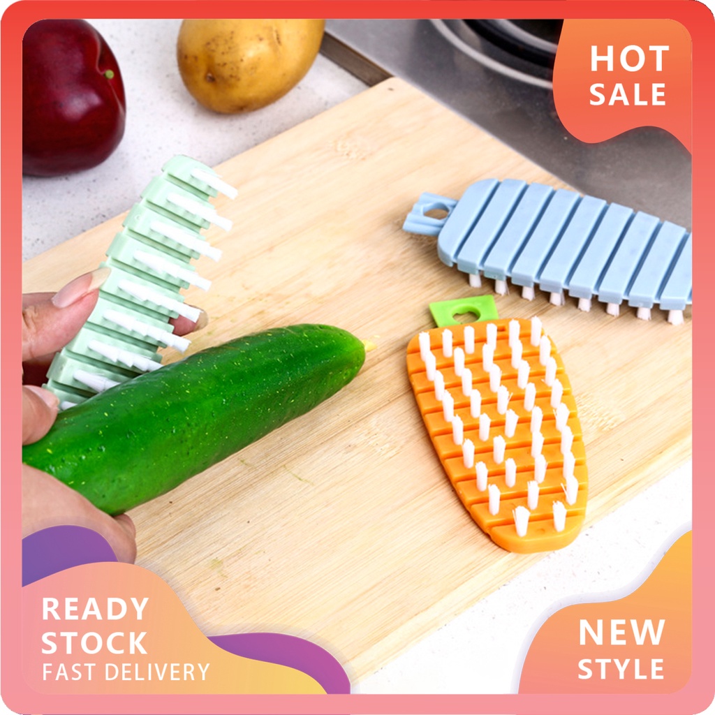 Bàn Chải Vệ Sinh Rau Củ Quả Tiện Lợi