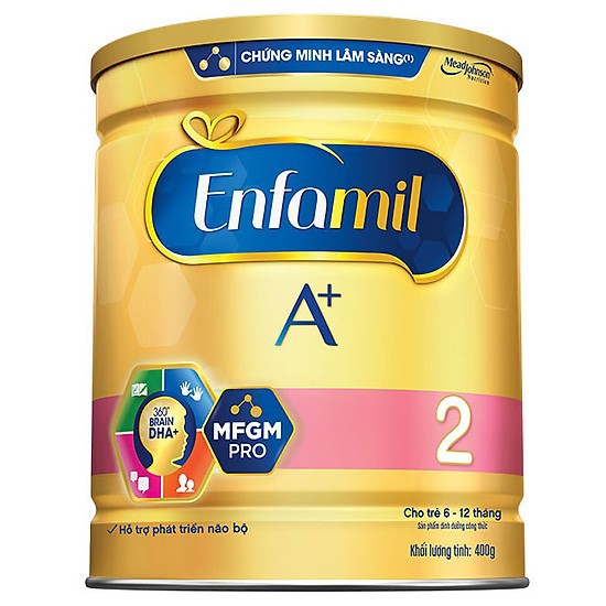 Sữa Enfamil A+ 2 400g, 900g