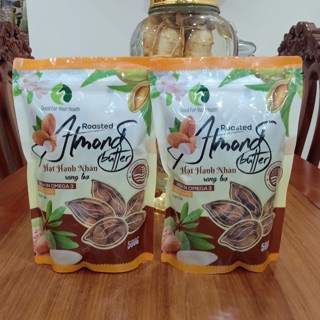 Hạnh nhân rang bơ còn vỏ
