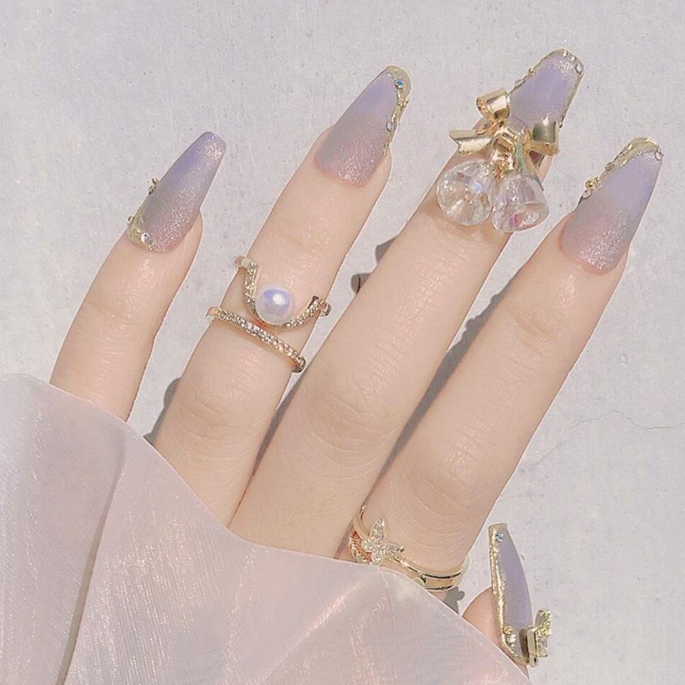 Phụ Kiện Trang Trí Móng Tay DIY Mừng Năm Mới Xinh Xắn Đáng Yêu|Dây Xích Đính Chuông Trang Trí Móng Tay Sang Trọng