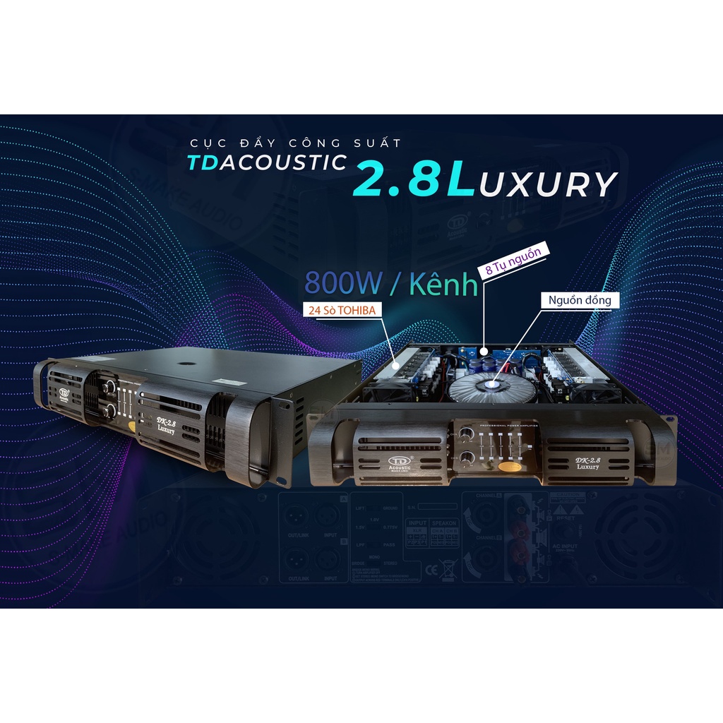 Main công suất TD Acoustic DK 2.8 Luxury - Hàng Chính Hãng 2022 - Gia Khang Shop