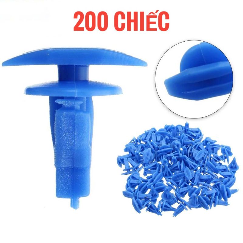 Set 200 chốt gioăng cửa chuyên mọi dòng ô tô