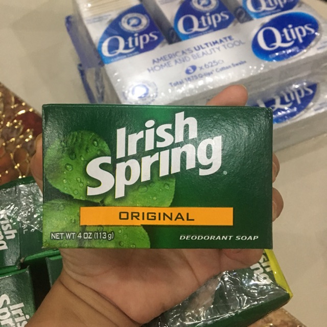 Hàng nội địa Mỹ Xà bông diệt khuẩn Irish Spring Original 113g