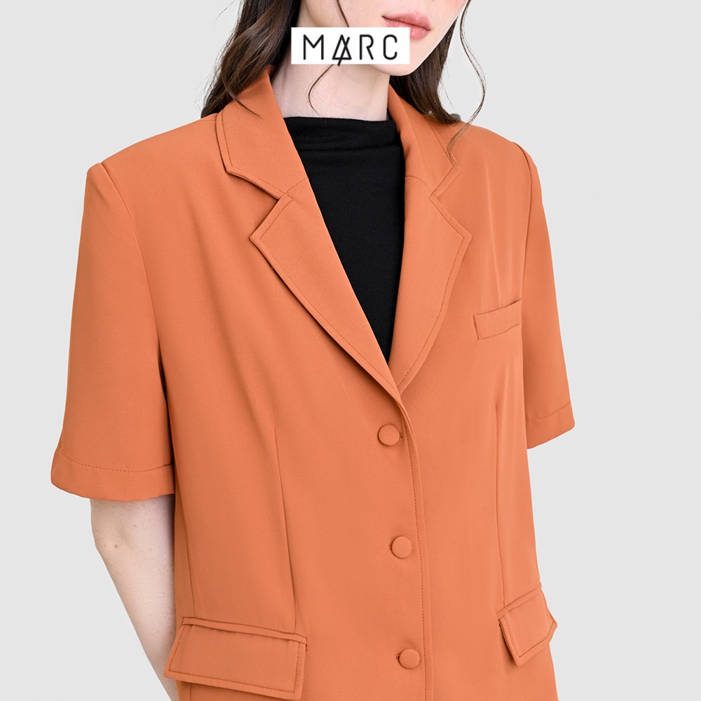 Áo blazer nữ MARC FASHION kiểu tay ngắn 3 nút trước CBVH0815