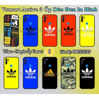 Ốp lưng Vsmart Live 4/ Star 4/ Active 3/ Star 3/ Bee 3/ Joy 3/ Live - TPU dẻo in hình BST Thể thao Adidas