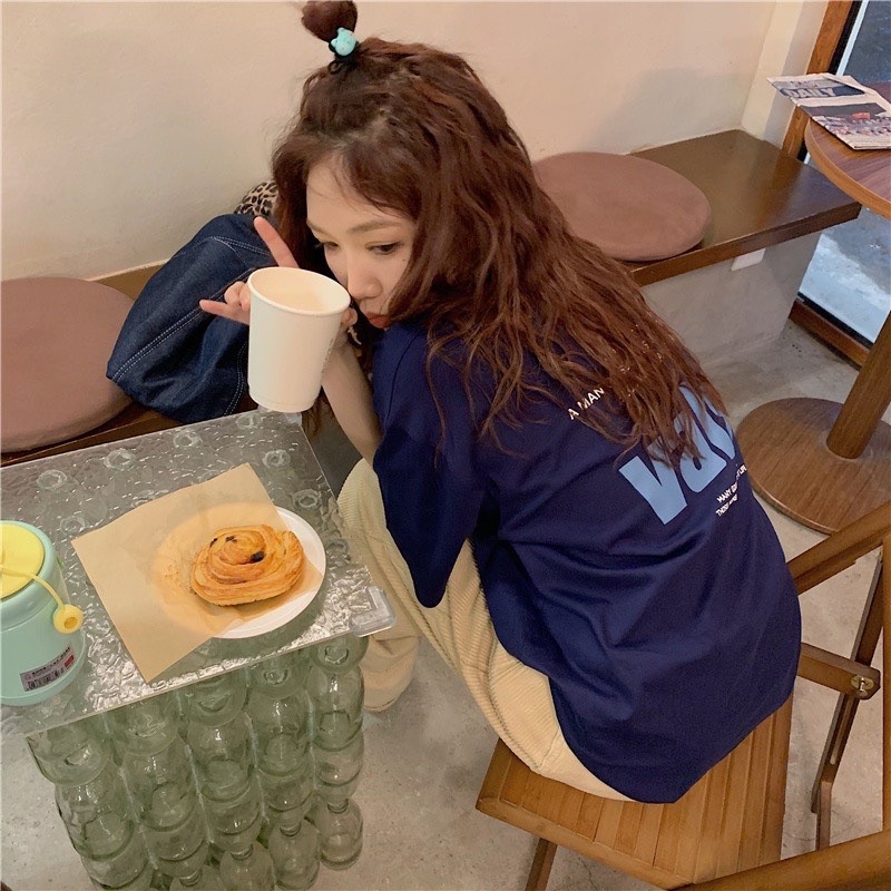 Áo thun phông nam nữ PINK tay lỡ form rộng VALSO Unisex