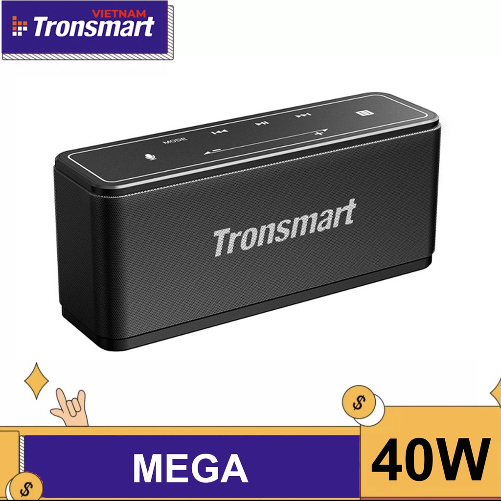✪ CHÍNH HÃNG ✪ Loa Bluetooth TRONSMART Element Mega công suất 40W, Pin 15h - BẢO HÀNH 12 THÁNG