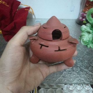 Lư xông trầm đất nung 10cm