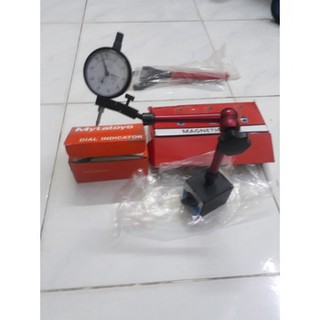 Chân đế  từ gắn đồng hồ so và đồng hồ so combo