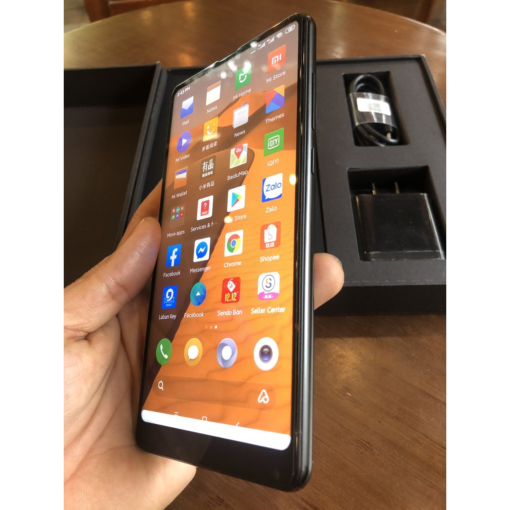 Điện thoại xiaomi mi mix 2s cpu snap 845 ram 6gb 64gb 2 sim | WebRaoVat - webraovat.net.vn