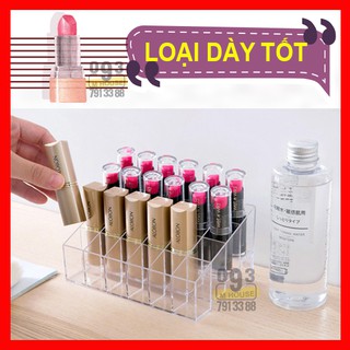 Kệ để son 24 ô đựng đồ mỹ phẩm, Kệ đa năng