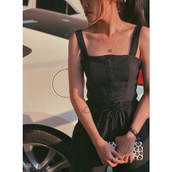 Sét hai dây bản to + quần bagy TT12